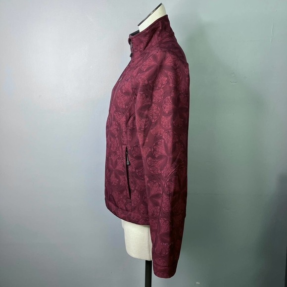 The North Face Apex Bionic Jacket Bordeaux Burgundy Style AMVXCM7 Womens Size M - Picture 4 of 16